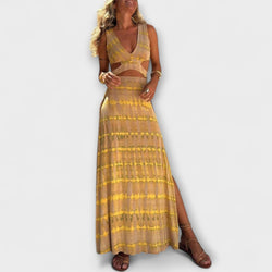 Ella - Vestito Stretch con Tagli e Tie-Dye Eleanor