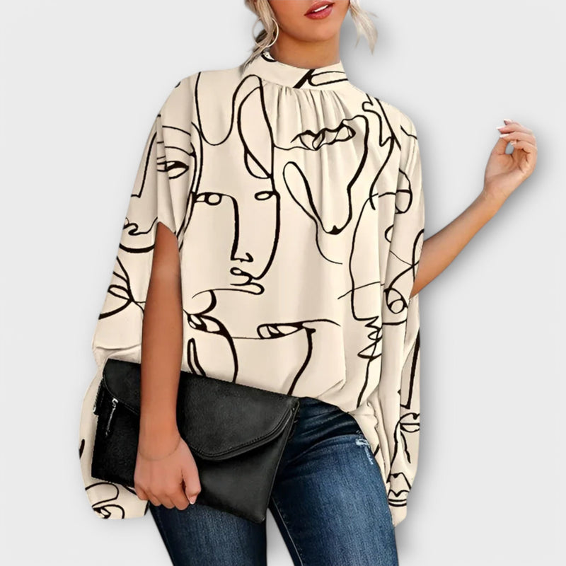 Jacqueline - Blusa Notturna Versatile