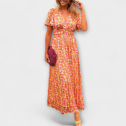 Elsie - Vestito Classico con Scollatura a V