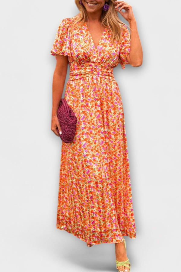 Elsie - Vestito Classico con Scollatura a V