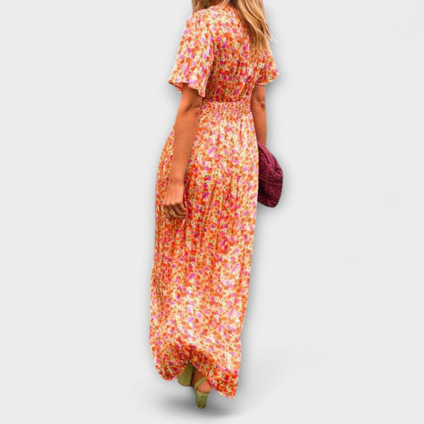 Elsie - Vestito Classico con Scollatura a V