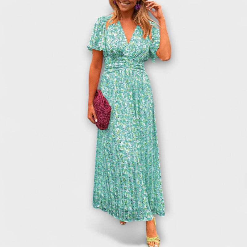 Elsie - Vestito Classico con Scollatura a V