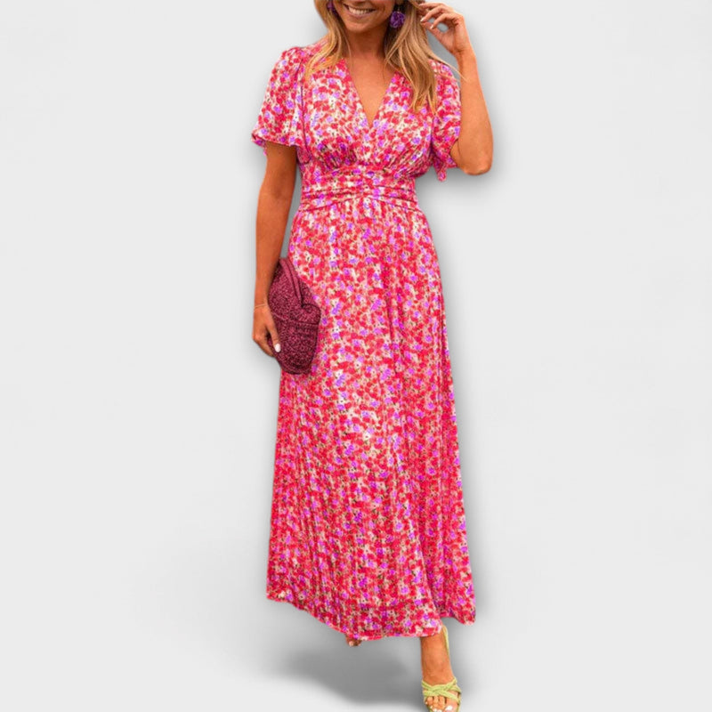 Elsie - Vestito Classico con Scollatura a V