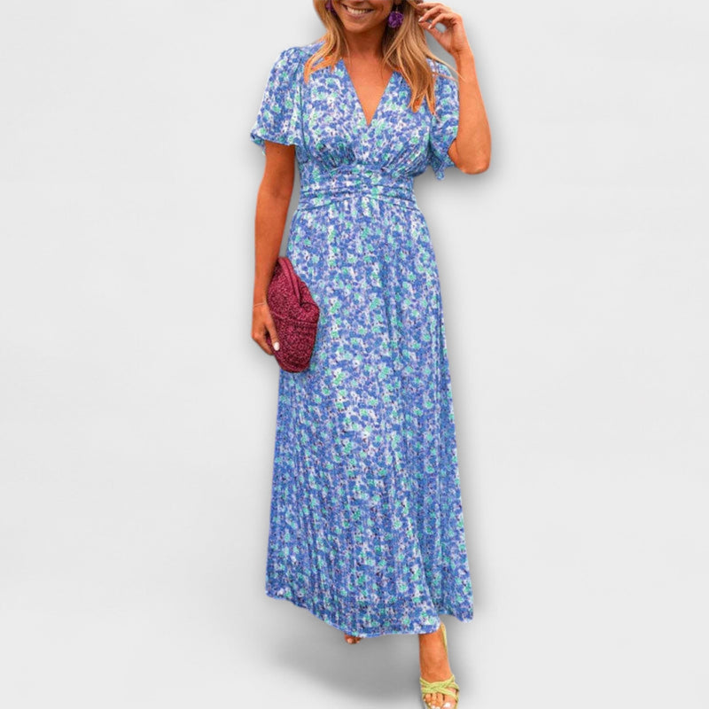 Elsie - Vestito Classico con Scollatura a V