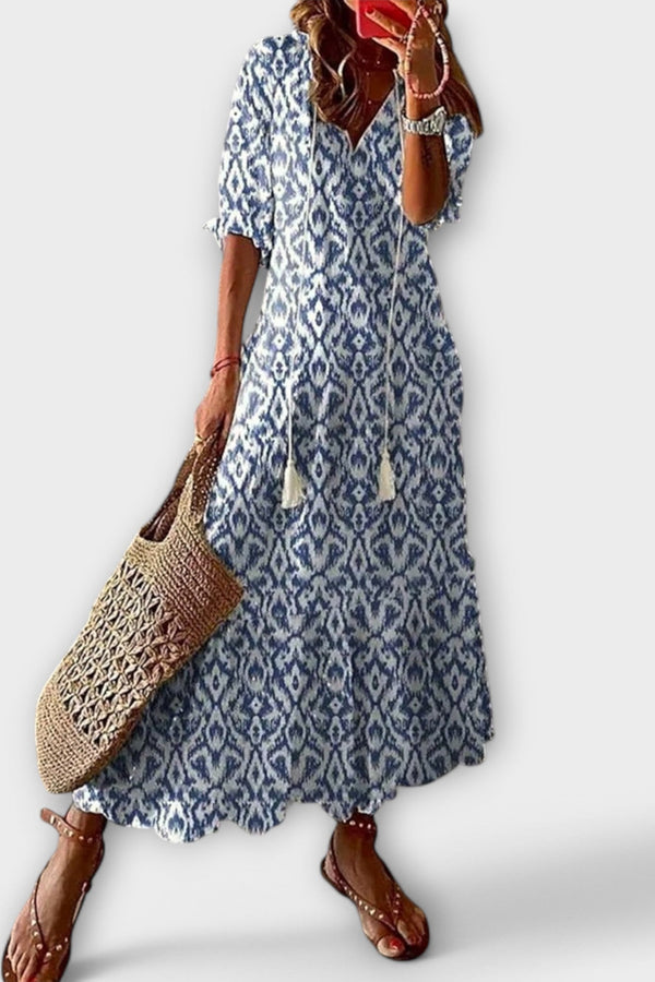 Bettina - Vestito Maxi Bohemien