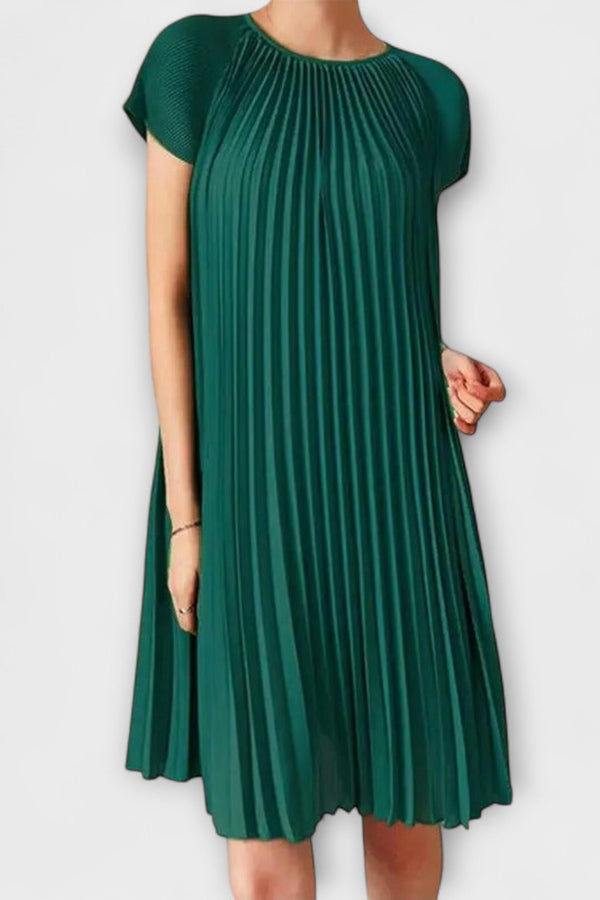 Abito Plissettato Elegante